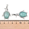 Natural Amazonite Pendants G-A315-03C-P-3