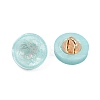 1-Hole Resin Alloy Shank Buttons FIND-B065-03G-08-1