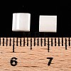 2-Hole Baking Paint Glass Seed Beads SEED-S023-17C-16-4