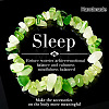 Natural Green Jade Chip Beaded Stretch Bracelets JI5766-6-1