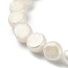 Natural Pearl Beaded Stretch Bracelets BJEW-JB09492-3