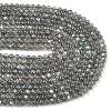 Natural Labradorite Beads Strands G-L654-O02-6mm-5