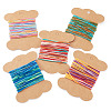 25M 5 Colors Braided Polyester Cord OCOR-TA0003-78-2