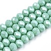 Electroplate Glass Beads Strands LS-EGLA-A034-P4mm-A20-1