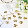 Tibetan Style Alloy Pendanrs FIND-WH0199-392AG-4