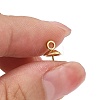 304 Stainless Steel Cup Pear Cup Peg Bails Pin Pendants STAS-G248-03-7