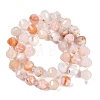 Natural Cherry Blossom Agate Beads Strands G-G182-B41-03-3