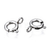 Tarnish Resistant 304 Stainless Steel Spring Ring Clasps X-STAS-S117-016B-3