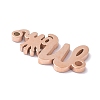 Mother's Day 304 Stainless Steel Pendants LS-STAS-C035-01RG-3