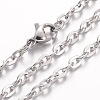 Non-Tarnish 304 Stainless Steel Necklace MAK-G004-03P-2