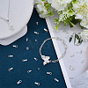 30Pcs 3 Styles Brass Cord Ends KK-BBC0026-08S-4