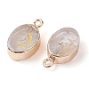 Natural Quartz Crystal Pendants G-C102-08A-G-2