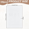 100Pcs Parchment Papers DIY-WH0888-444-2