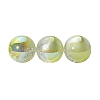 30Pcs Gradient Color Opaque Resin Beads PW-WG675F3-08-5