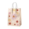 Rectangle with Sunflower Pattern Paper Gift Bags CARB-L012-01D-2