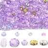 Baking Paint & Transparent Glass Beads DIY-FS0010-57-1