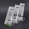 Transparent Acrylic Watch Display Stands ODIS-WH0029-11A-1