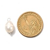 Natural Cultured Freshwater Pearl Pendants X-PALLOY-JF00942-02-4