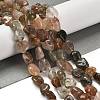 Natural Rutilated Quartz Beads Strands G-P497-01E-08A-2