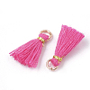 Polycotton(Polyester Cotton) Tassel Pendant Decorations FIND-S281-19-2