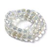 Electroplate Glass Beads GLAA-F108-14B-03-2
