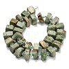Natural Green Opal Beads Strands G-L642-H03-01-3