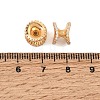 925 Sterling Silver Micro Pave Clear Cubic Zirconia Beads SE-CBAF1B2-09G-2