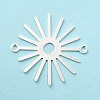 Brass Connector Charms KK-H435-10S-3