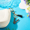 1Pc Resin Letter Keychains KEYC-TADJ0001-09V-5