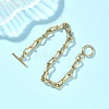 304 Stainless Steel Infinity Link Chains Bracelets for Women BJEW-JB12784-2