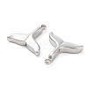 304 Stainless Steel Charms STAS-L022-367P-2