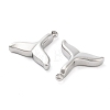 Non-Tarnish 304 Stainless Steel Charms STAS-L022-367P-2