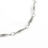 304 Stainless Steel Necklaces NJEW-D265-13-2