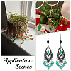 280Pcs 6 Styles Faceted Glass Beads Strands GLAA-SC0003-54-7