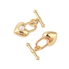 Brass Toggle Clasps KK-B111-04G-2