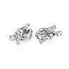 Brass Spring Ring Clasps X-KK-S356-112P-NF-2