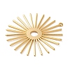 Brass Pendant KK-O100-18G-01-2