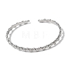 304 Stainless Steel Cuff Bangles for Women LS-BJEW-H635-01P-2