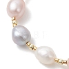 Natural Cultured Freshwater Pearl Beaded Bracelets for Women BJEW-JB13533-3