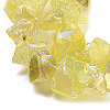 1 Strand Electroplated Natural Quartz Beads Strands G-PA0001-18A-7