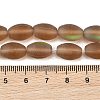 Dyed Synthetic Moonstone Beads Strands G-G458-B01-12x8mm-5