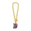 Owl Alloy Pendants Decorations HJEW-JM01865-4