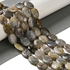 Natural Bamboo Leaf Agate Beads Strands G-NH0014-B01-01-2