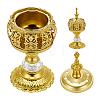 Iron Incense Burners AJEW-WH0709-491A-1