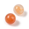 Natural Red Agate No Hole Sphere Beads G-K353-04B-31-2