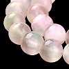 Natural Selenite Beads Strands G-P493-03B-3