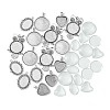 DIY Blank Tibetan Style Alloy Pendant Making Kit DIY-FS0005-79-1