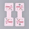 Fold Over Cardboard Paper Jewelry Display Cards for Necklace & Bracelet Storage CDIS-N004-16-1