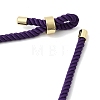 3MM Round Nylon Milan Cord Necklaces Making BJEW-H642-01G-23-2