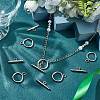 Tarnish Resistant 304 Stainless Steel Toggle Clasps X-STAS-K148-01P-3